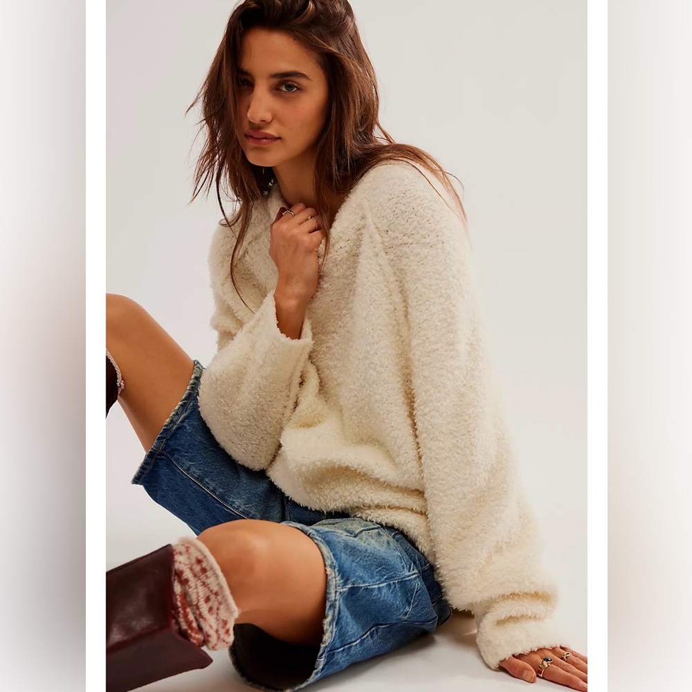 Free People Teddy Sweater Tunic